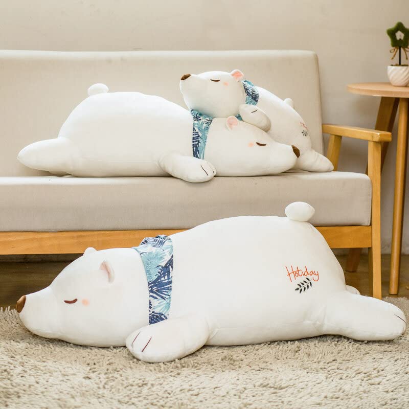 Amazon.co.jp: 抱き枕 しろくま ふわふわ もちもち ぬいぐるみ だき
