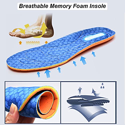 W&LESVAGO Women's Wide Width Diabetic Shoes, Breathable Lightweight Walking Sneakers for Edema Arthritis Swollen Feet4