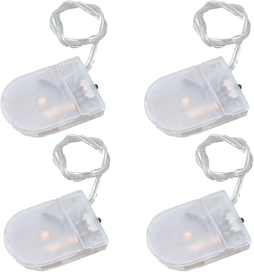 LampVPath(Pack of 4) cr2032 Battery Holder Coin Cell Holder, CR2032 Battery Holder with Switch, 1 x 3V CR2032 Button Coin Cell Battery Holder with Leads On Off Switch