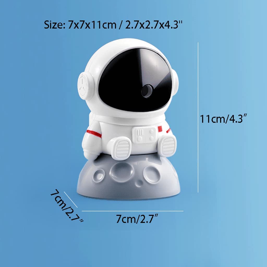 Temperówka Schoolkrullen Lade Kleine en Multifunctionele Leuke Handmatige Puntenslijper Astronaut Handgebogen Puntenslijpers Cartoon Sztuka