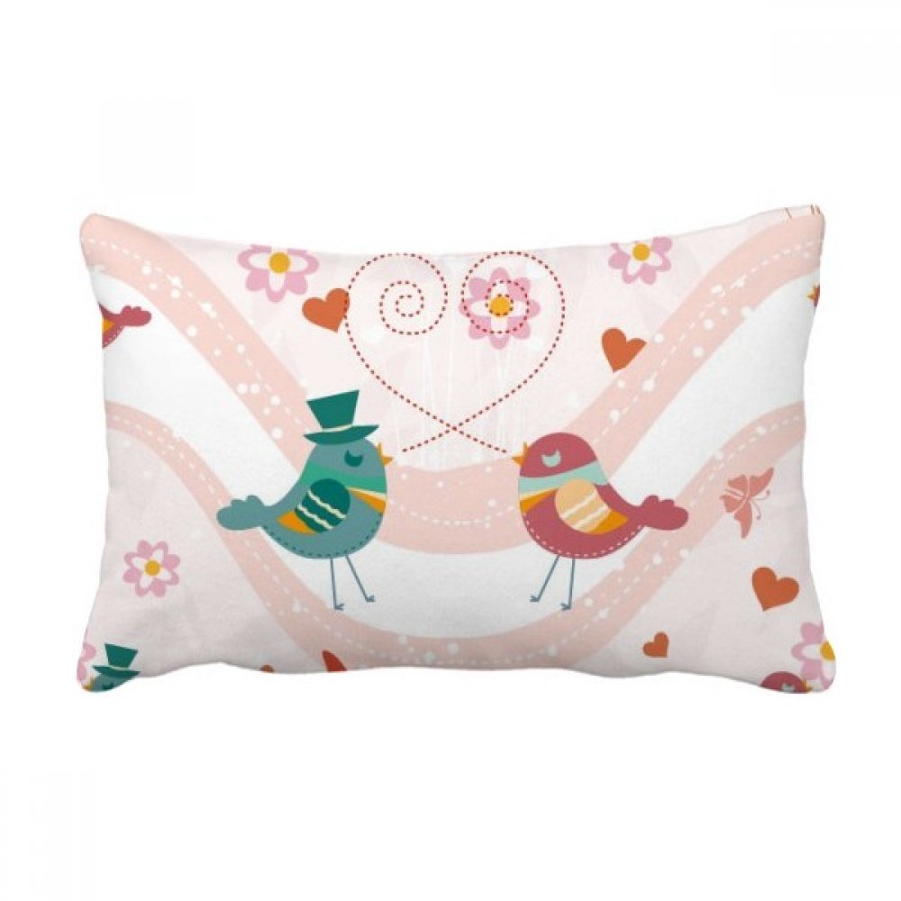 Cadeau de Saint-Valentin original : le coussin décoratif romantique multicolore