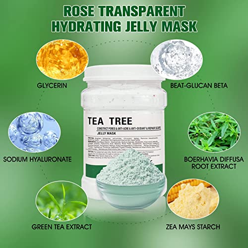 POZTL Jelly Mask Powder for Facials Vampire Lacyic Acid Jelly Face Mask - Image 3