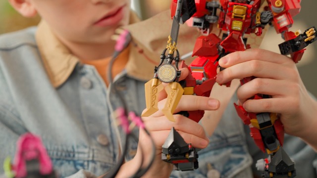 Amazon.co.jp: LEGO 71846 Ninjago Fire Night Mecha Toy Toy Birthday