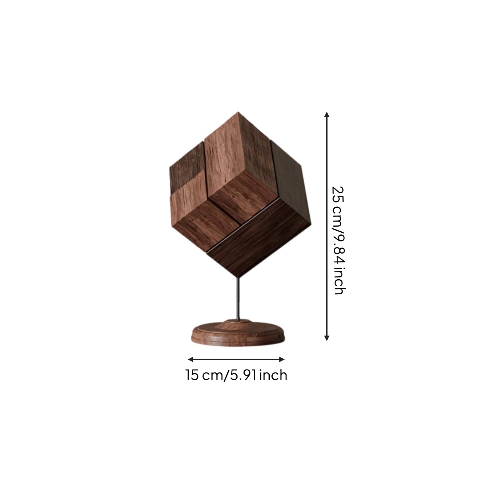Escultura Geométrica Compacta