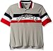 Rocawear Men's Big and Tall Clashort Sleeveic Scrpt Short Sleeve Polo