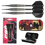 【セット商品】TEAM PRO シリーズ 2BA ブラスダーツセット ＆ TAKOMA ICON WALLET ダーツケース (MITSUMASA HOSHINO)