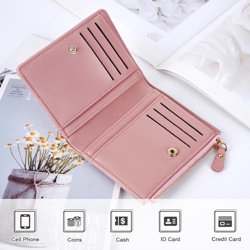 THTCSQ To My Daughter Gifts,Leather Wallet for Women,Personalized Engraved Wallet,Birthday Gift Graduation Back to School Christmas Gifts for Her (Daughter)4