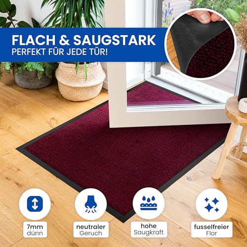 Gentle North Zerbino di alta qualità, rosso, nero