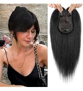 Flufymooz Real Human Hair Toppers for women