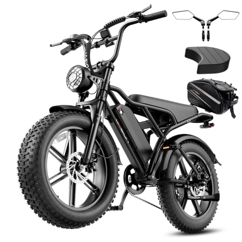 Jasion RetroVolt Electric Bike for Adults, 2000W Peak Motor, 30MPH E-Bike image 2