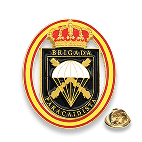 Leggero e confortevole: con un peso di 10 grammi, questa spilla è leggera e comoda da indossare, permettendoti di mostrare il tuo sostegno alla Brigata Paracadutista spagnola senza provare alcun disagio.