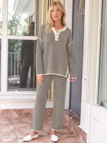 Image of LILLUSORY Women's 2 Piece Oversized Slouchy Matching Lounge Sets