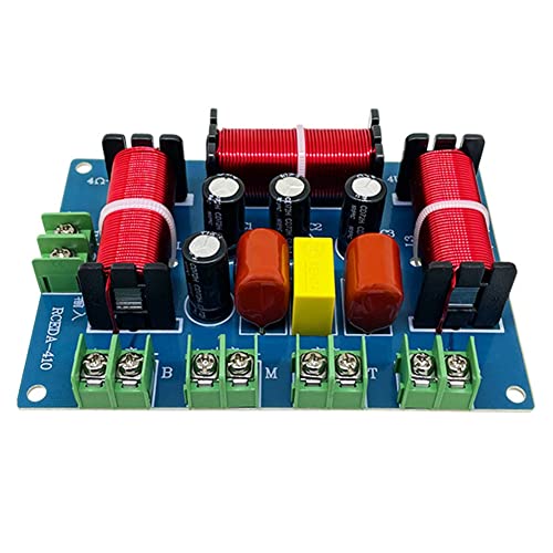 Srutueo Speaker Crossover Midrange+Bass 4 Way Speaker Audio Frequency Divider Home Theater Speaker Divider, 500336036