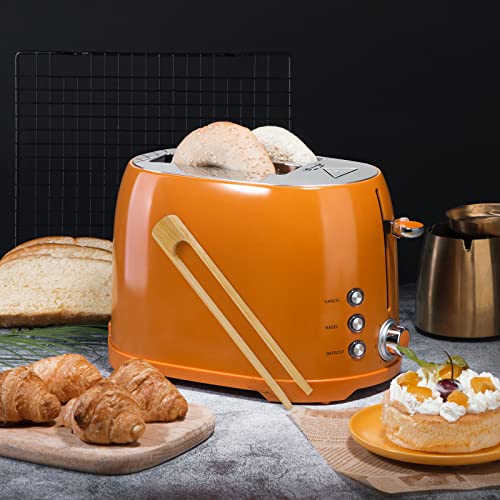 Wooden Tongs For Toaster Safe And Non-Toxic Bamboo Food Clips With Magnet Bread Folder For Kitchen Tools #TOP2