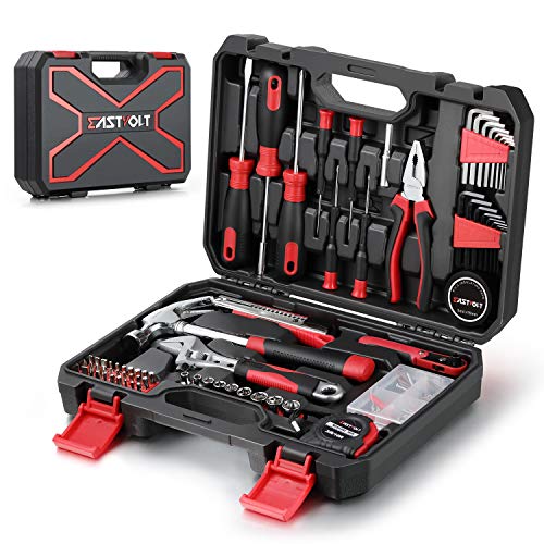 Eastvolt 128-Piece Home Repair Tool Set,...