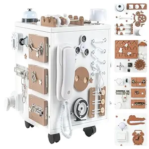 Busy Board House (White Cube)