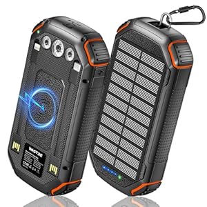 Power Bank Solar inalámbrico de 26...