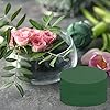 Bokon 20 Pcs Round Floral Foam Blocks 6 x 1.57 Inch Flower Foam Florist Foam Dry Wet Foam for Fresh Flowers and Artificial Flowers Arrangement Green Plant Foam Wedding Decoration DIY Craft Supplies #4