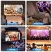 IN&VI Leinwand Beamer,16: 9 HD Projektor Leinwand,Tragbare Faltbar Anti-Falten Doppelseitige Beamer Leinwand Outdoor für Camping,Heimkino,Schule,Tre... (150 Zoll Format 16:9)