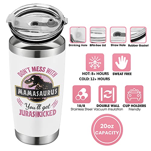 Vvisually Gifts For Mom From Daughter, Son, Husband - Mom Gifts, Mother Gifts, Mama Gifts, Presents For Mom - Mothers Day Gifts, Birthday Gifts For Mom - New Mom Gifts For Women - 20 Oz Mom Tumbler #TOP1