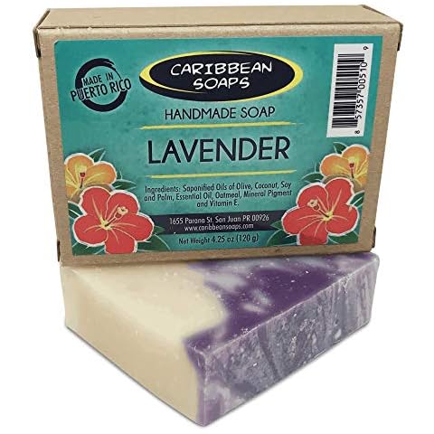Caribbean Soaps Lavender Handmade Soap - 4.25 oz. Cover