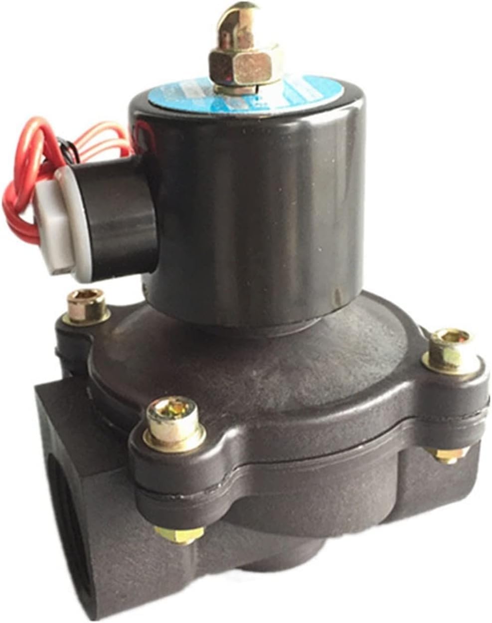 Zawór 2.5 cm 2.5 cm Zawór Elektromagnetyczny Zawór Wodny N/C 2-drożny Powietrze Olej Gaz 2W250-25 12V 24V 220V Zawór elektromagnetyczny (Specyfikacja: 220VAC) (24VDC)