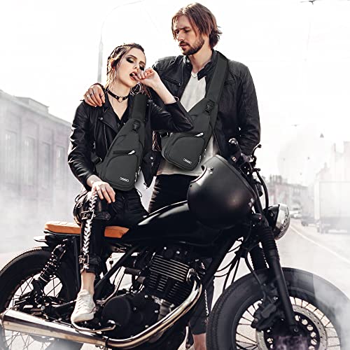 Waterproof Sling Bag Crossbody Backpack for Men Women Sling Backpack Hiking Daypack Multipurpose Cross Body Chest Bag2