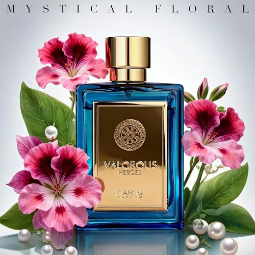 Image of A CENTER VALORES HEROES Men's Cologne 100ml Woody Oriental Eau de Parfum Citrus Leather Fragrance Gift