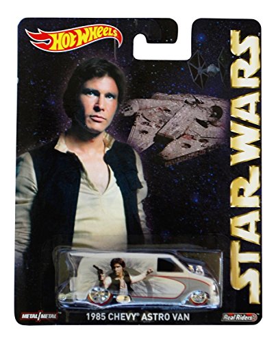 Hot Wheels Star Wars Han Solo Chevy Astro Van 1985 miniatura 1
