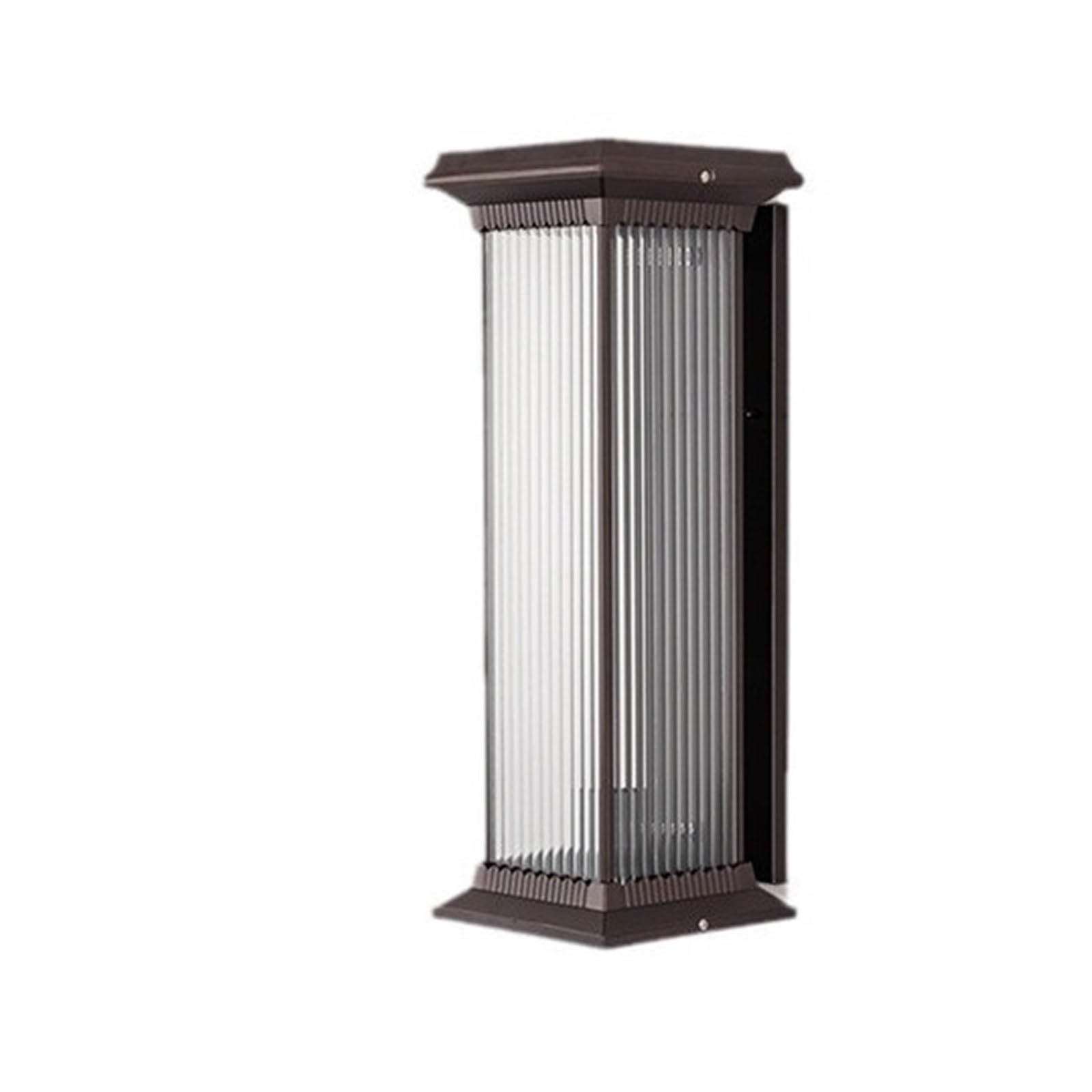 Applique murale solaire 60cm éclairage jardin LED étanche façade