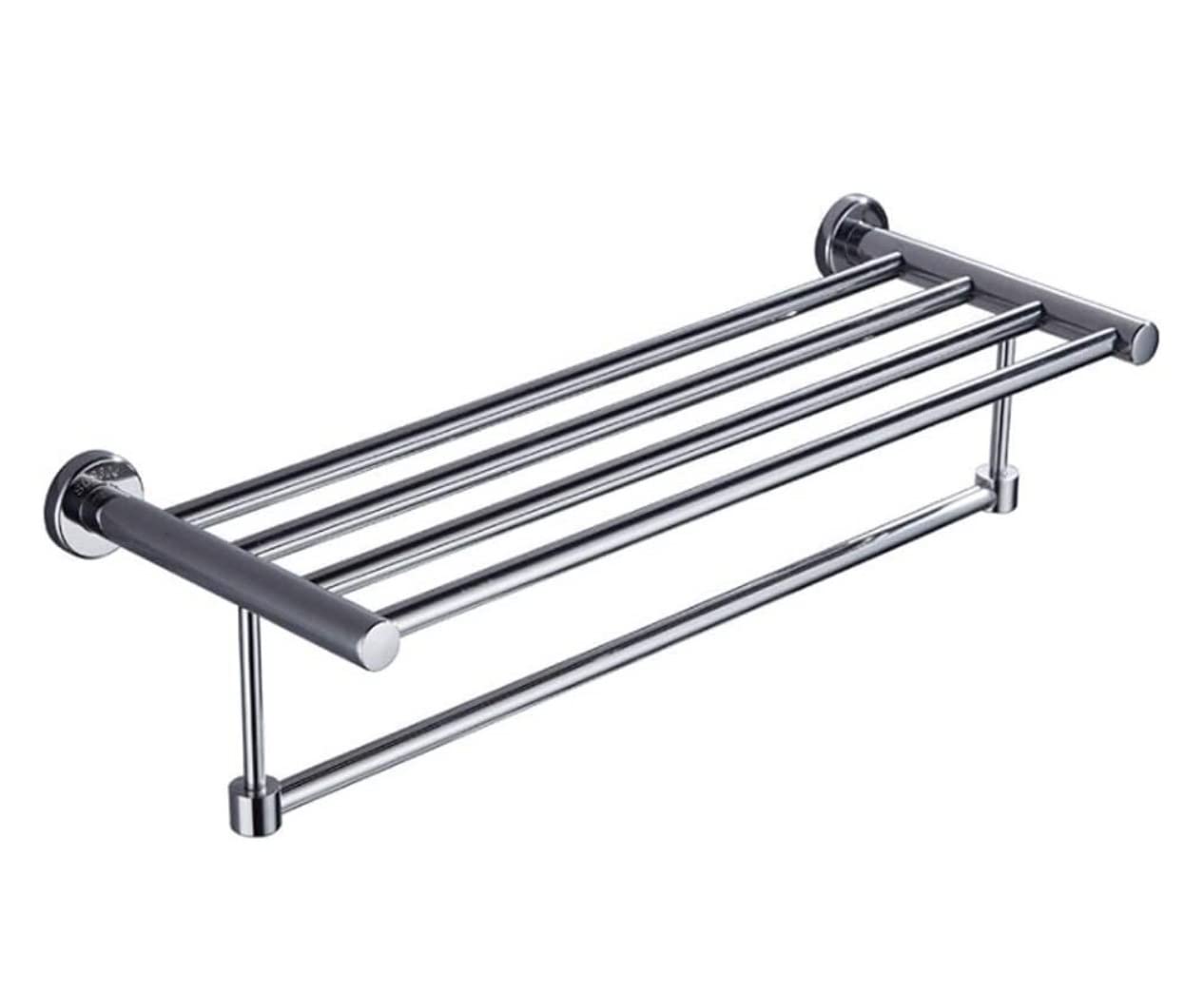 Porte-serviettes mural en acier inoxydable 304 pour salle de bain moderne