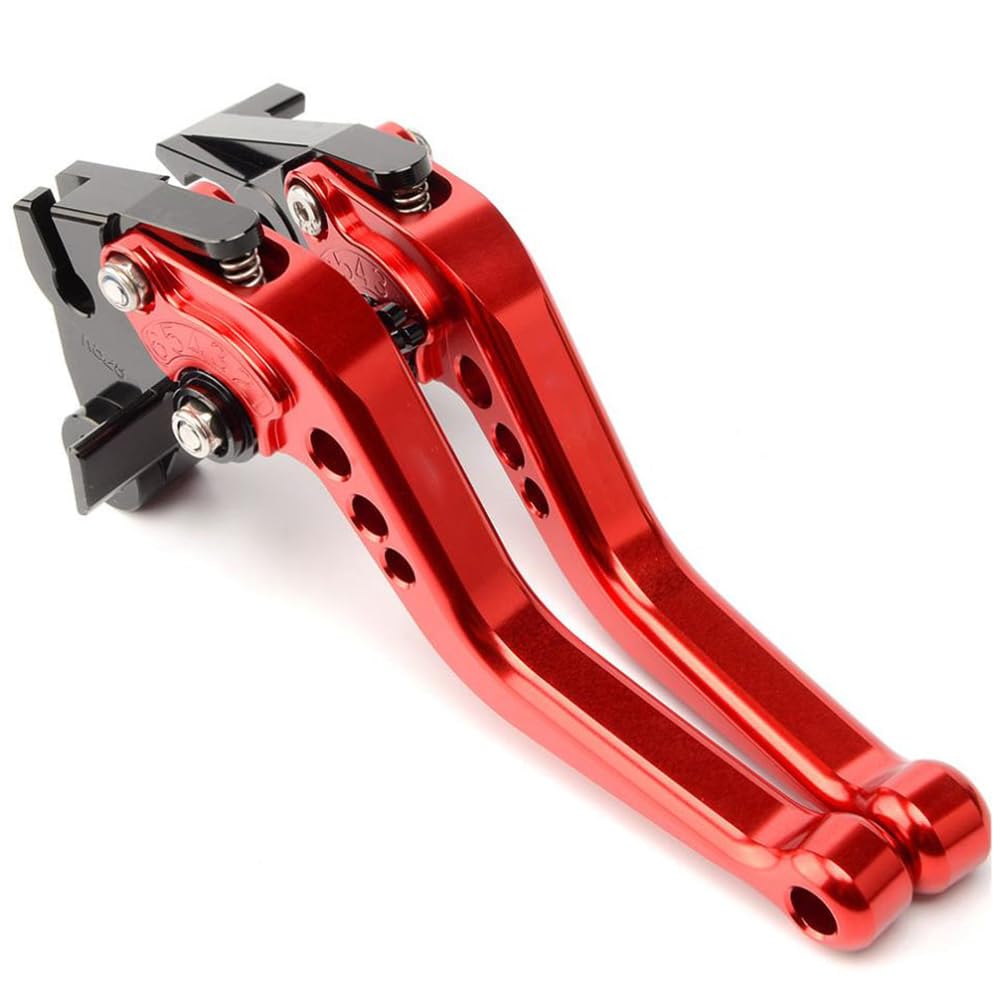 ESPEEDMTC Per BMW G 310 GS 2017-2020 Modificato CNC In Lega di alluminio 6 fasi regolabile Leva di Frizione del Freno Accessori (Rosso)