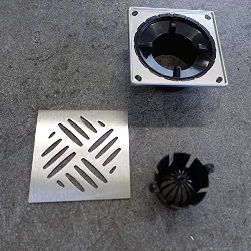 Dakar Drain Grate Chrome miniatura 3
