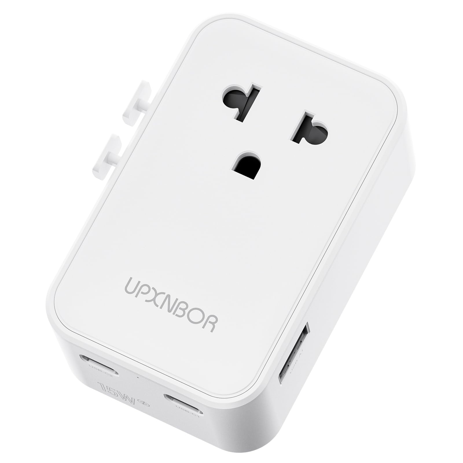 Adattatore Universale da Viaggio, Presa Universale da Viaggio con 3 USB-C(30W) e 2 USB-A e 1 AC — immagine 10 di 16