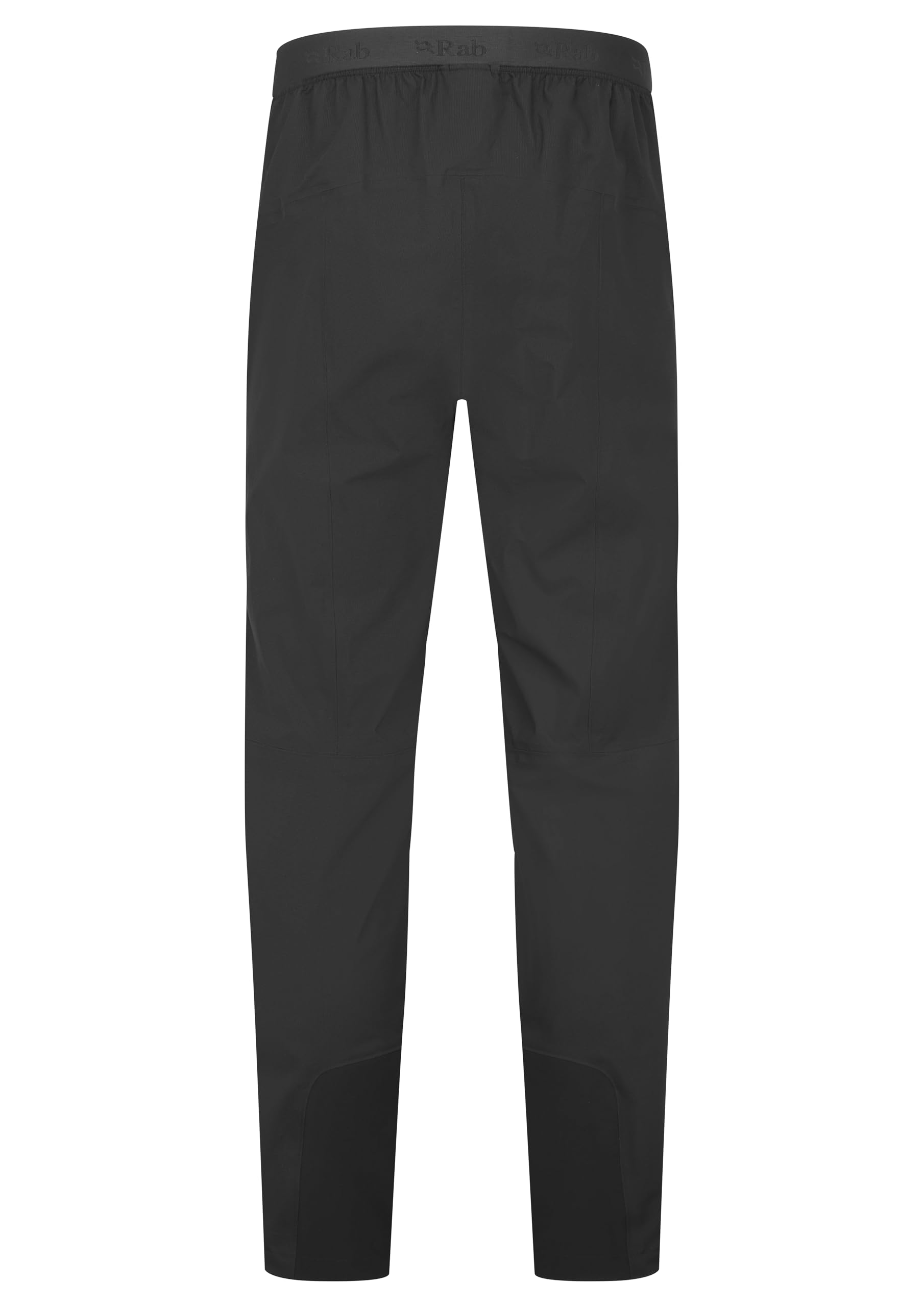 Rab Men's Firewall Mountain Pants - Waterproof Breathable Shell Pants for Hiking & Climbing - Black - Small/32 Inseam