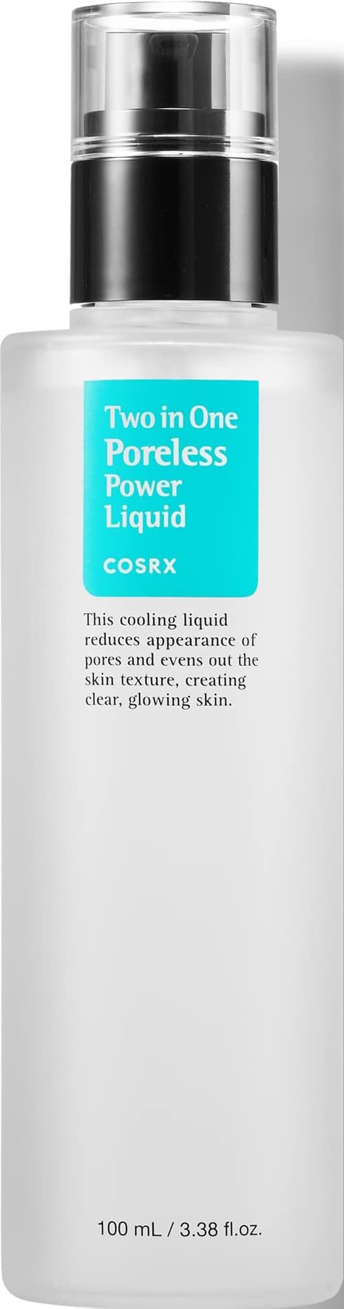 COSRX Two in One Poreless Power Liquid with BHA 3.38fl.oz | Facial Moisturiser to Tighten Pores and Exfoliate Skin for Smooth and Clear Skin | for All Skin Types | No Animal Testing…