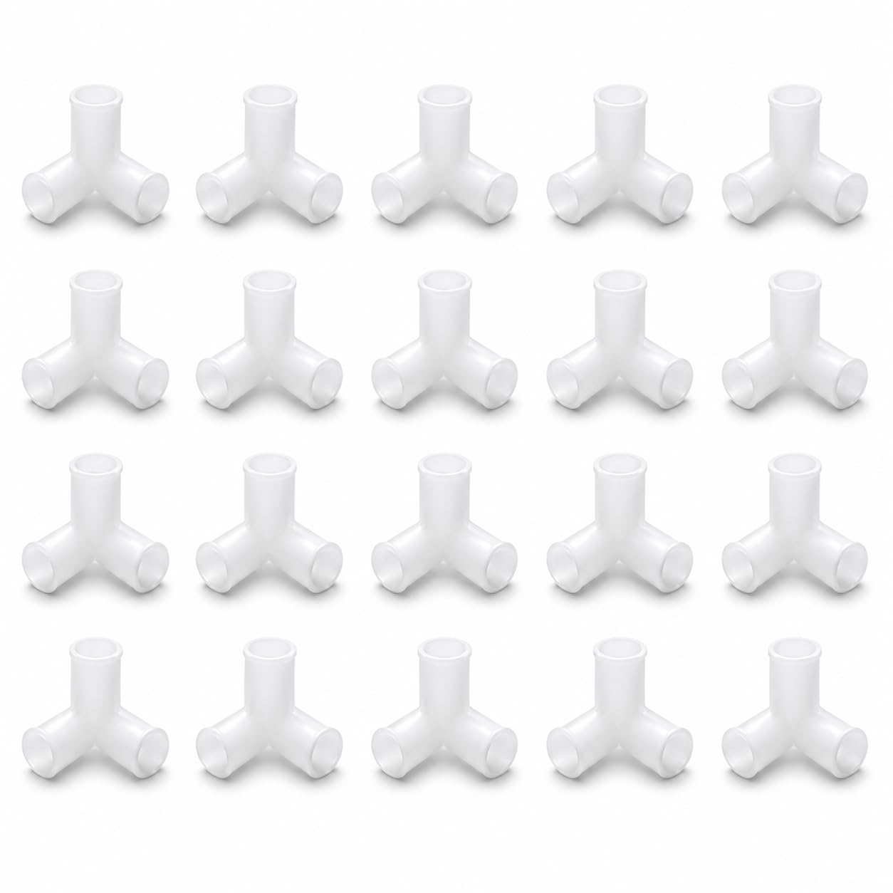 EASY BUY Shoe Rack Connectors Plastic Pack of 15, White for Shoe Rack, (Only Connectors)-image-33