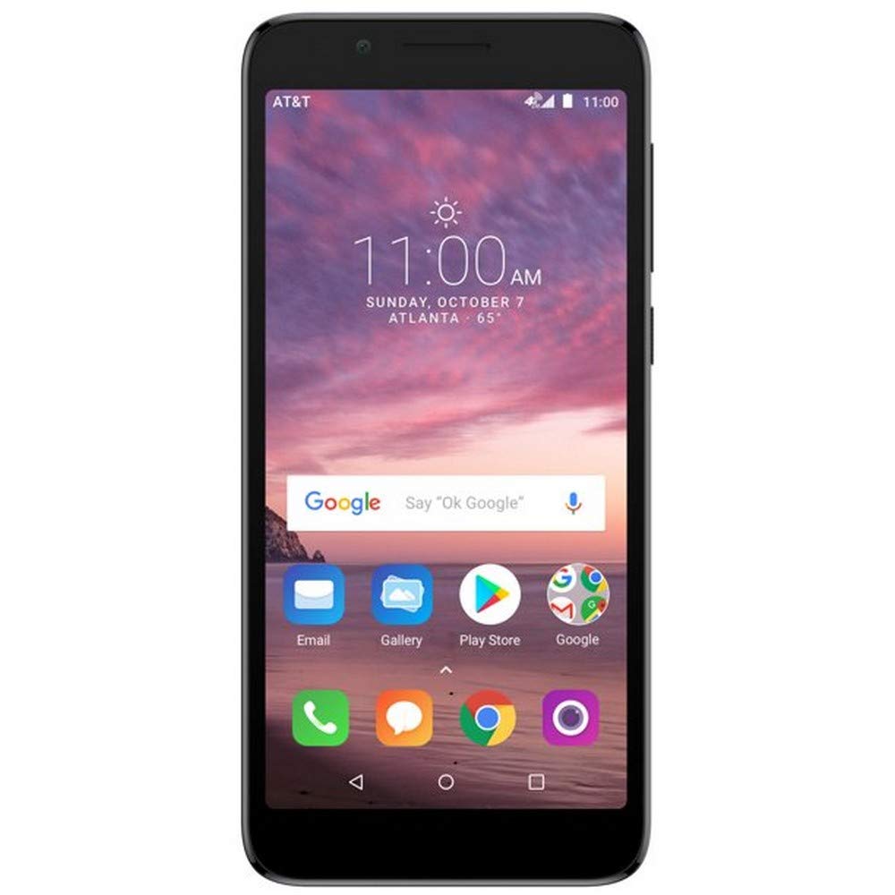 idealXTRA 16GB AT&T Prepaid Paygo No Contract Smartphone (Black)