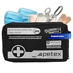 PETEX – Petex Verbandtasche KFZ-Verbandtasche, schwarz, aktuelle Nor