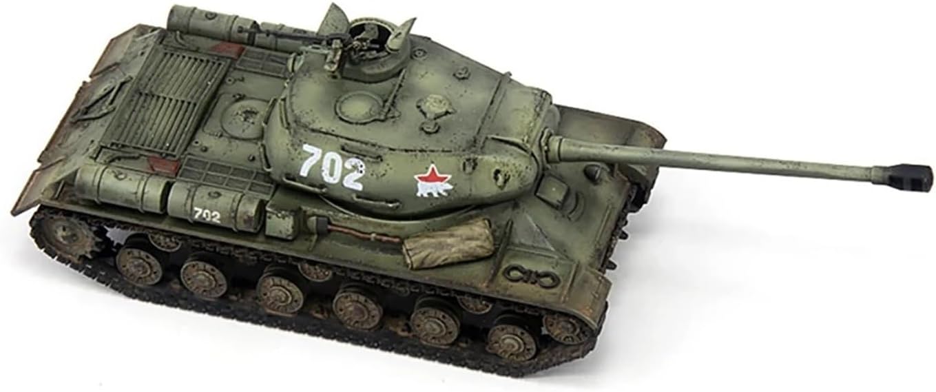 Realistic Tank 1:72 Scale for Pp0074Js-2 Heavy Duty Tank Model Kit No.702 Static Die Casting Collectible Ornaments Static Tank Model