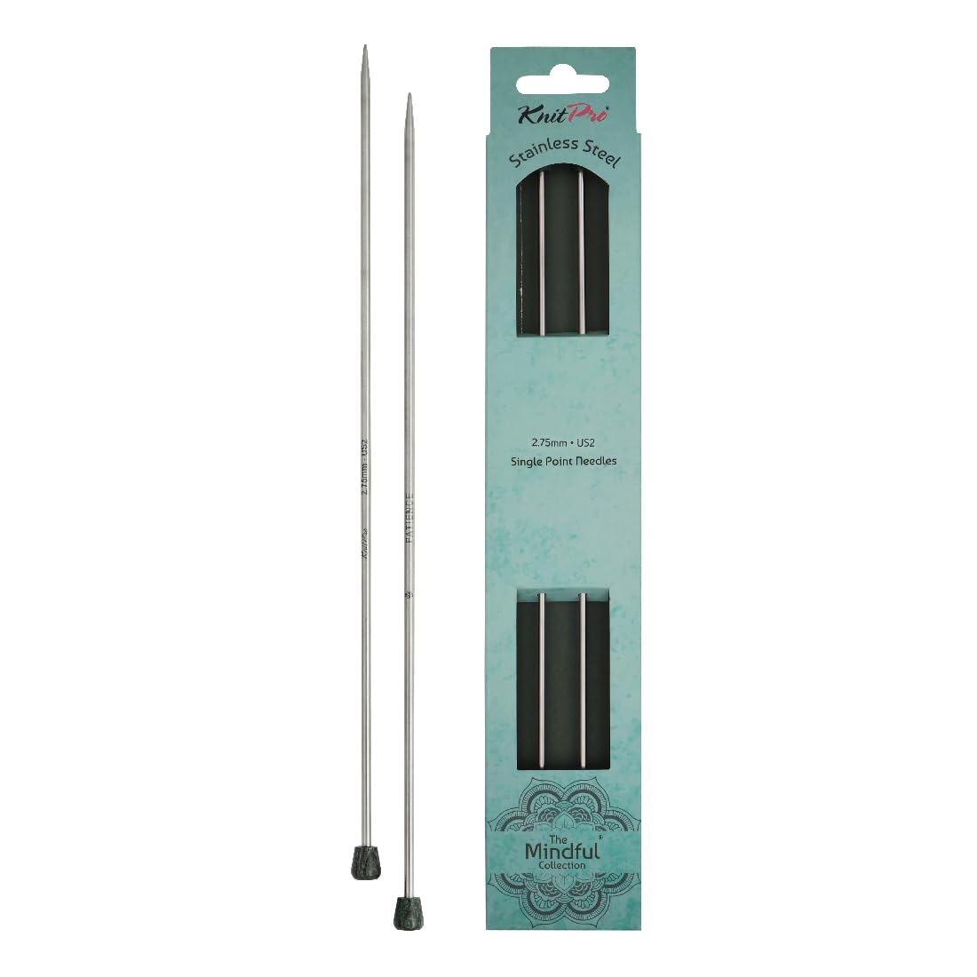 KnitPro The Mindful Collection Single Pointed Needles 14" (35cm) | Size 2.75mm