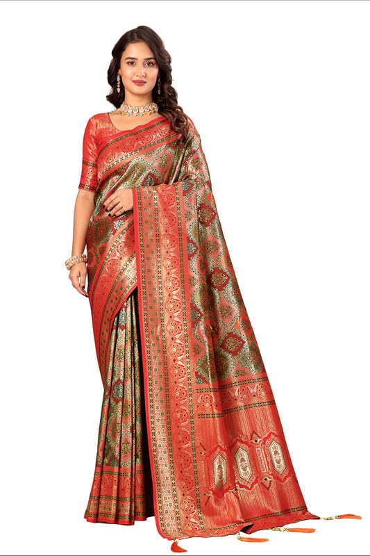 STITCHARC Silk Saree Pure Silk with Unstitched Blouse Piece - Review, Price and Buying Guide