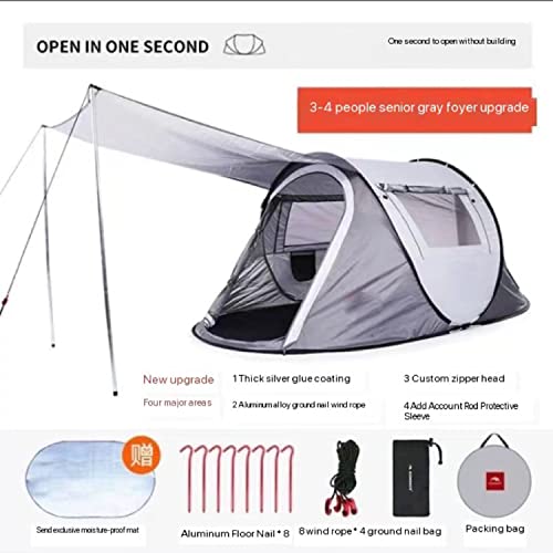 Carpa plegable automática para camping 280x200x120 cm miniatura 2