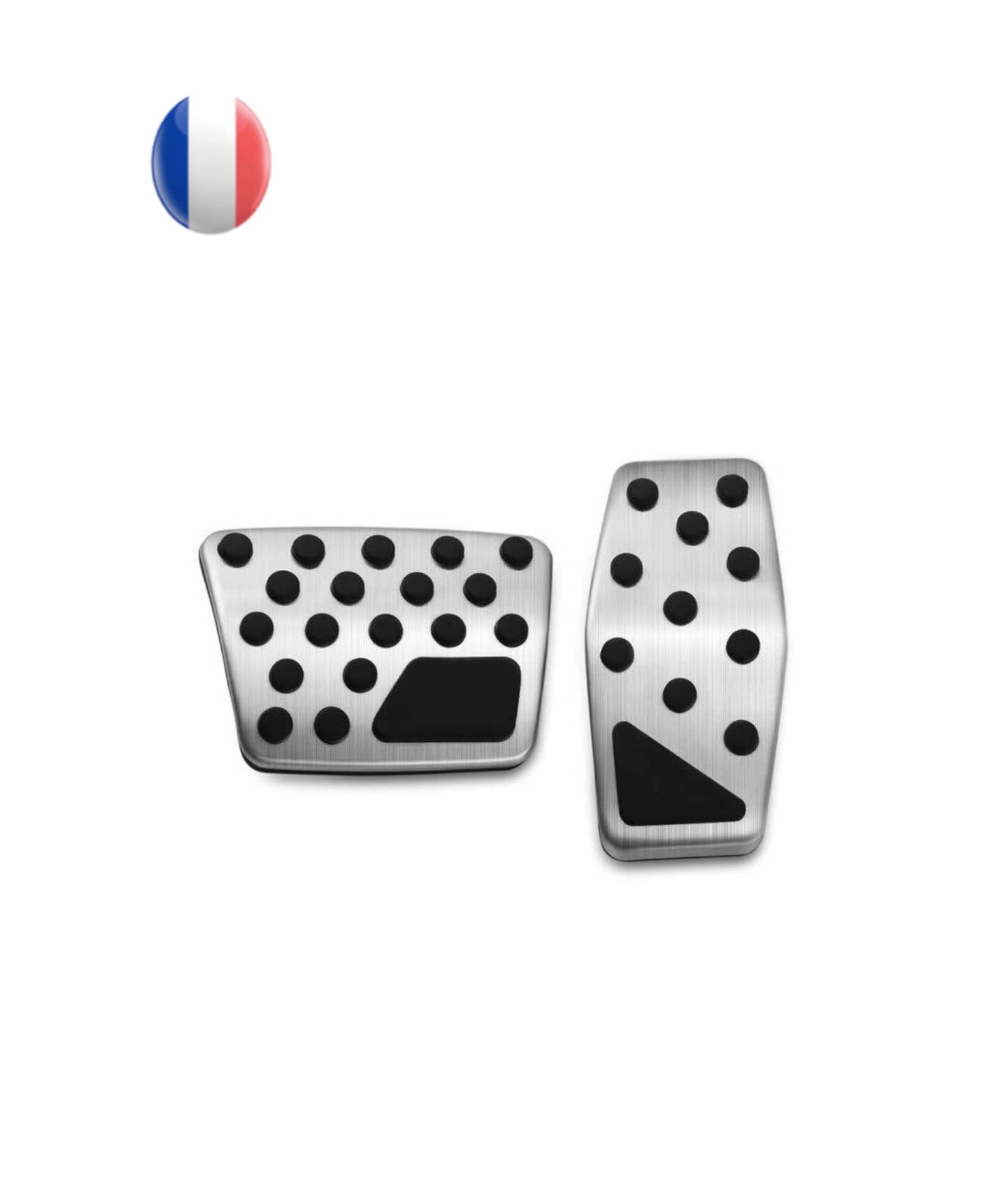 Kit Pédalier Sport Boîte Automatique En Inox Brossé