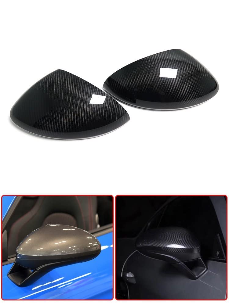 ポルシェ 718 ケイマン リアルカーボン ミラー&ドアカバー