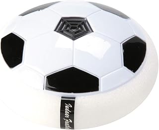 LED Light Up Floating Soccer Ball, Plastic Motorized Levitating Football with Built in LED Lights