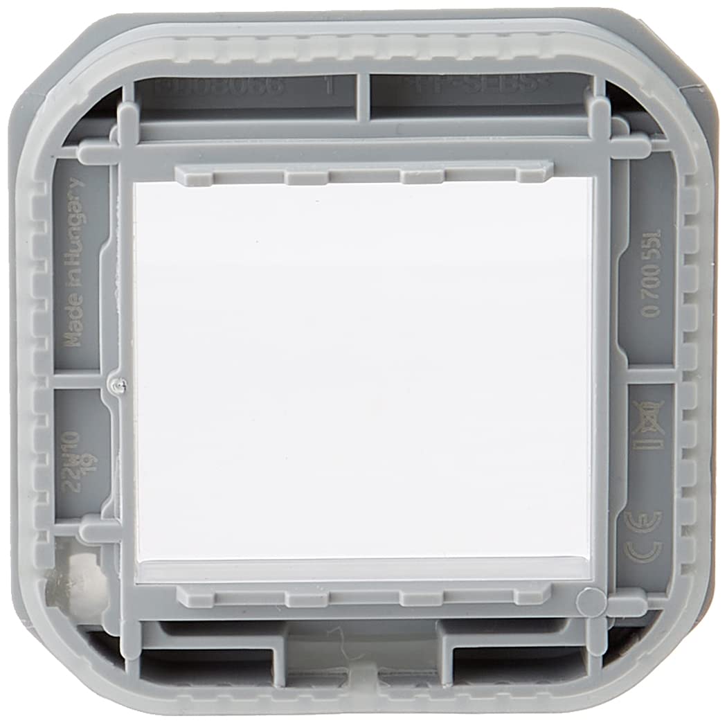 Legrand 070725 Adattatore Plexo Componabile – Impermeabile Opaco Per Funzione Mosaico – 2 Moduli – Bianco Artic Antimicrobico