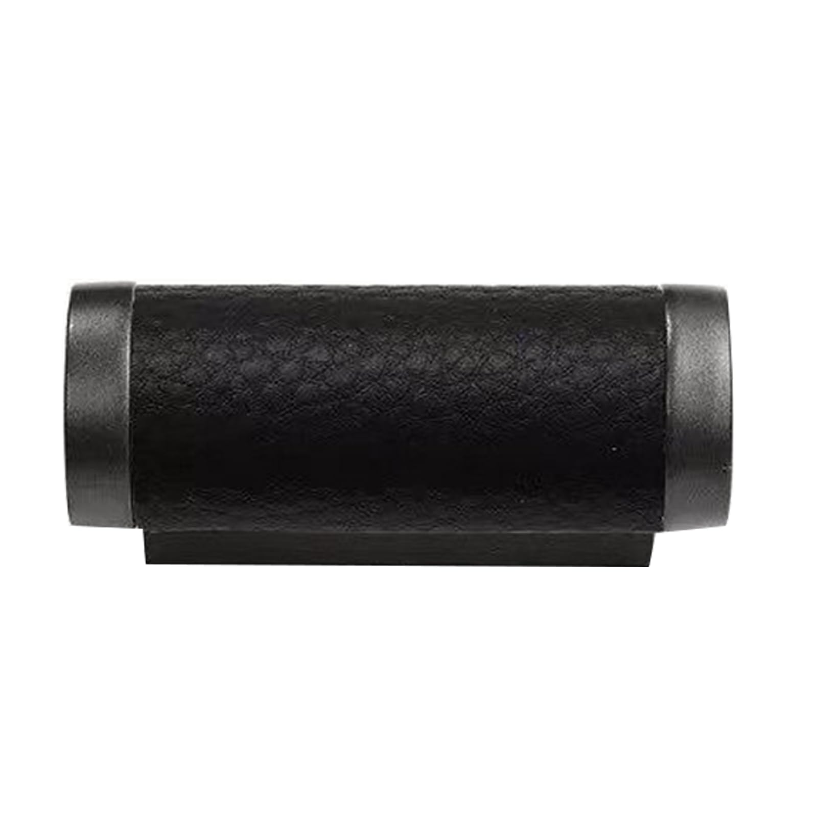 DSWZLQDXB Cabinet Pulls Aluminium Alloy+Leather Cabinet Knobs Country Style Handle for Dresser,Drawer Door Kitchen Hardware Home Door Levers Striped (Black,Hole spacing 32mm)