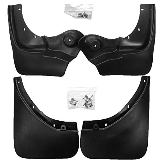 Juego Completo de Guardabarros (Originales, Parte Trasera + Parte