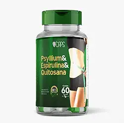 PSYLLIUM + ESPIRULINA + QUITOSANA - 1g (60 Cápsulas) +CAPS